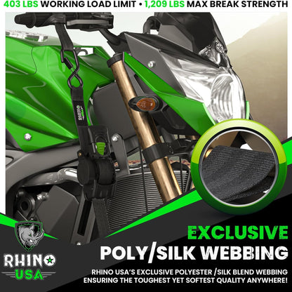 Rhino Retractable Ratchet Strap