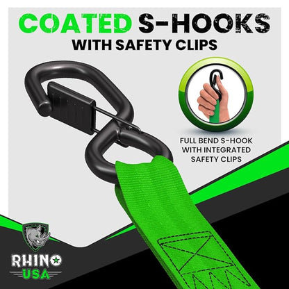 Rhino Retractable Ratchet Strap
